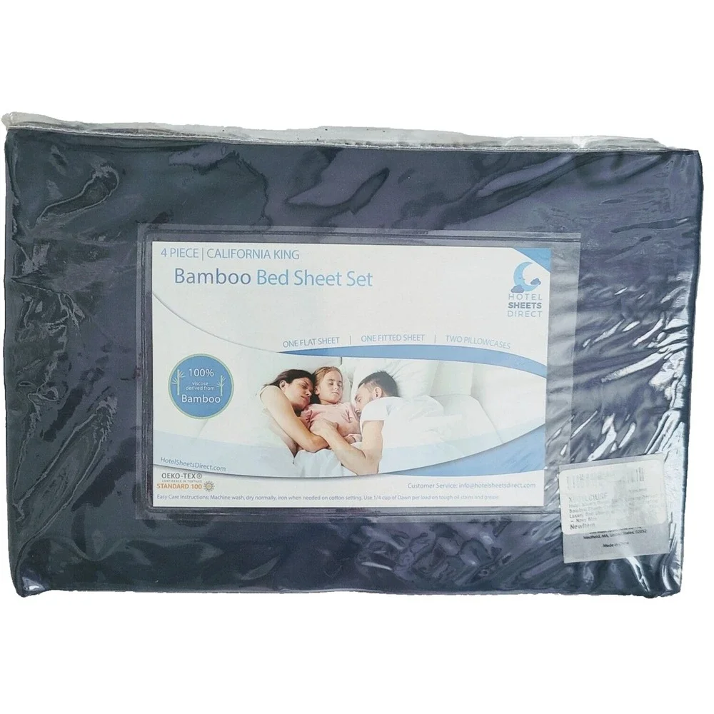 Hotel Sheets Direct 100% Viscose Derived Bamboo Sheets Set Cali King Cooling